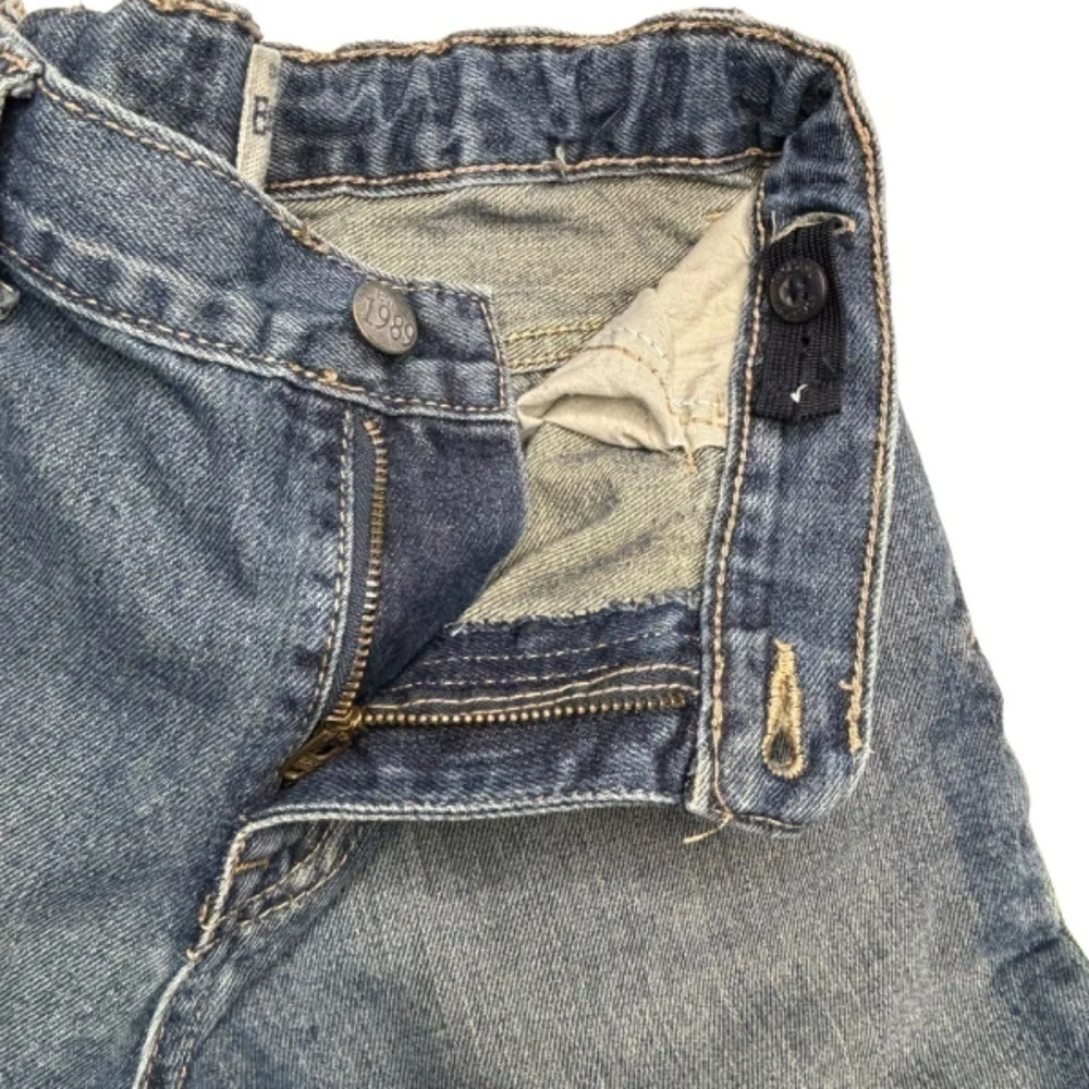 The Childrens Place Boys Jeans Size 12 Husky Bootcut Denim Blue Jeans